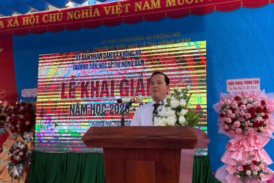 TRƯỜNG TIỂU HỌC LÊ THỊ HỒNG GẤM LONG TRỌNG TỔ CHỨC LỄ KHAI GIẢNG NĂM HỌC 2026 – 2027